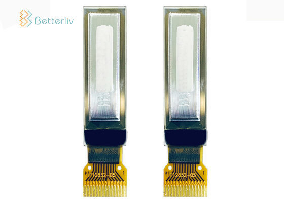 96x32 Pixel Small OLED Panel , 0.86'' Micro OLED Display Blue And White Color