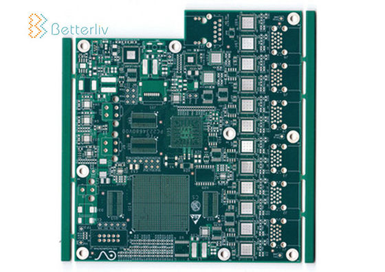 2oz 8 Layer PCB Board , Electrical SMT Immersion Gold Pcb