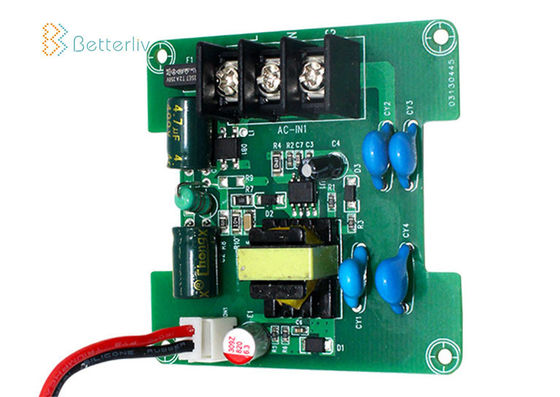 o poder PCBA 6.7*3.1*1.9 de 12V 24V com uma parada presta serviços de manutenção